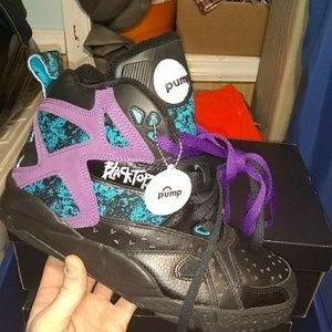 Reebok hi top pumps (Blacktop edition)